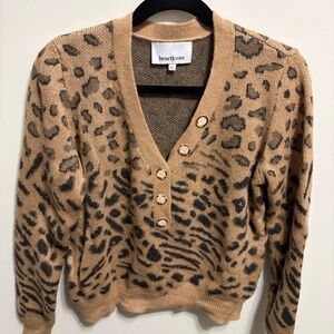 Heartloom Leopard Sweater